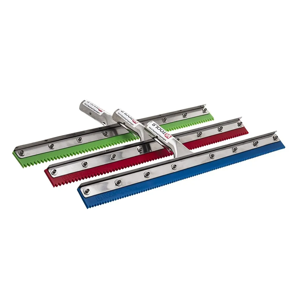 Notched Resin Squeegees 