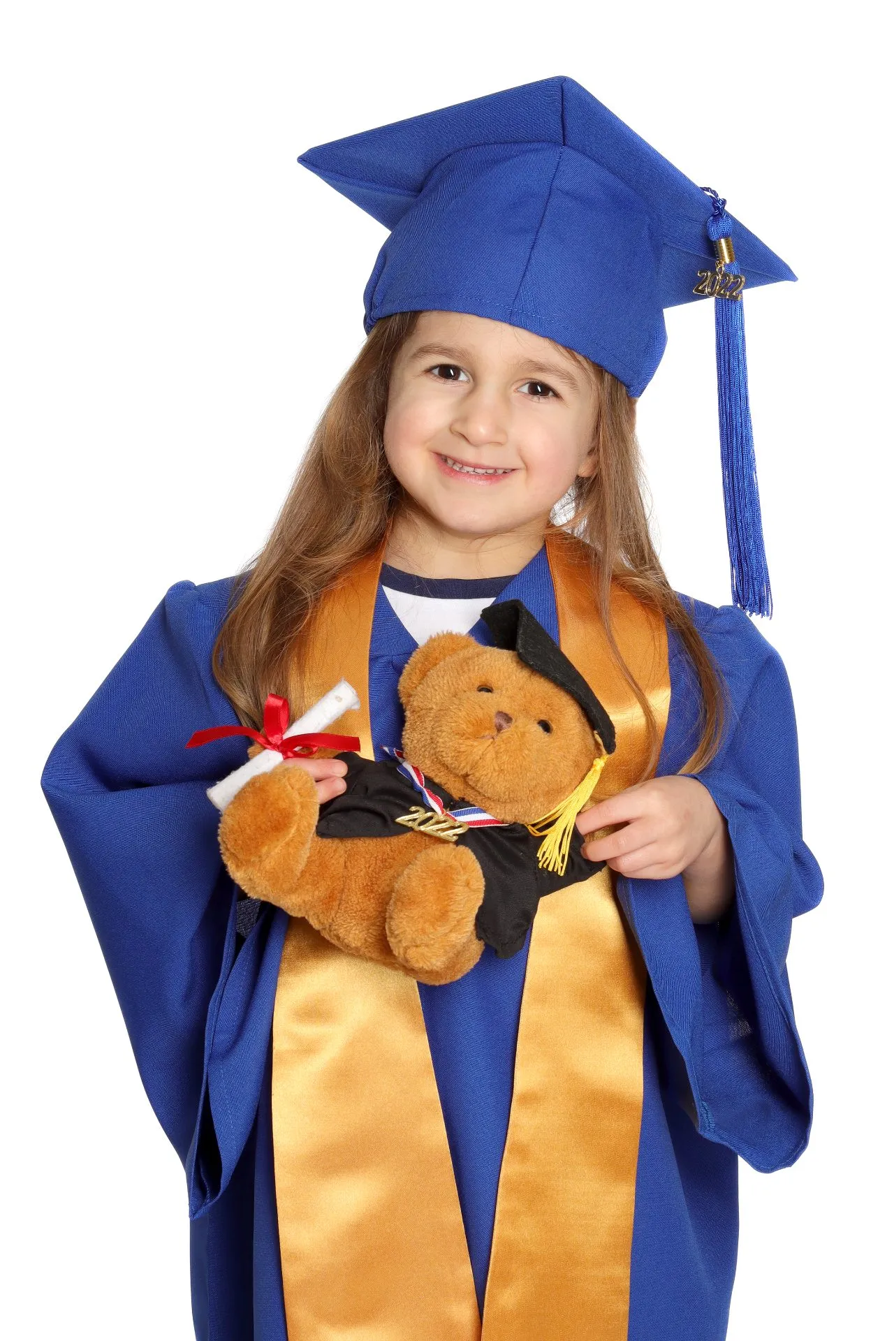 Grad holding teddy bear (5)