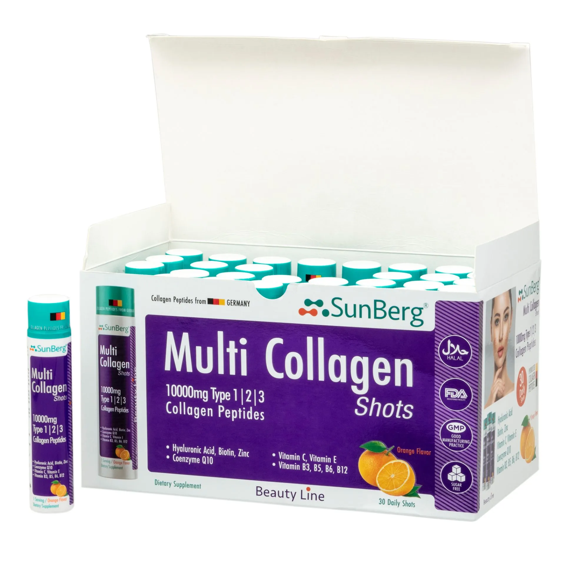 collagen bottle tube packshots